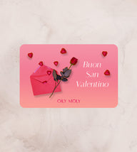 Gift card san valentino Oily Moly  - olio di CBD