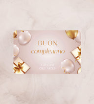 GIFT CARD COMPLEANNO - OILY MOLY